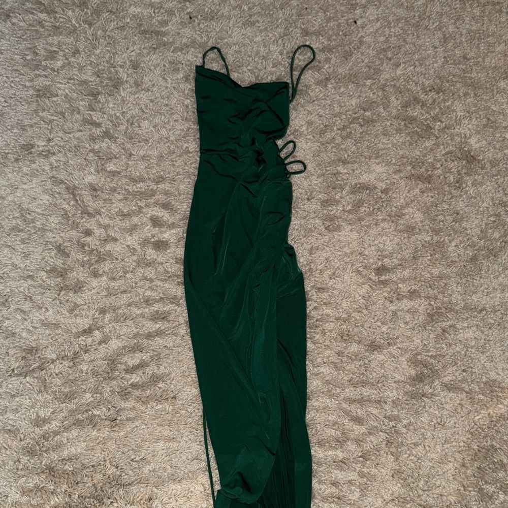 Elegant Green Women's Dress